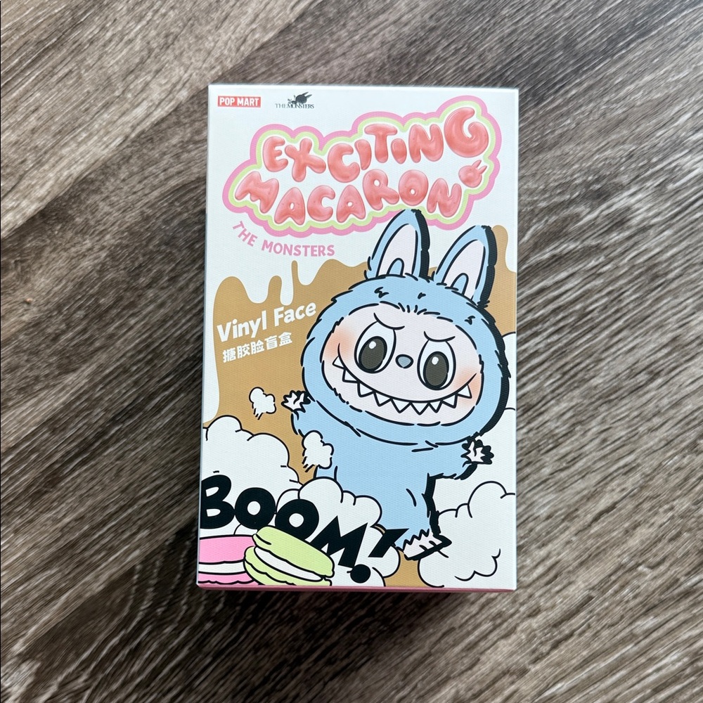 Soymilk Labubu - Exciting Macaron